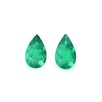1.64 Ct.Tw.Total Carat Weight Emerald Pair from Colombia Video