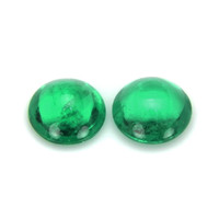0.35 Ct.Tw.Total Carat Weight Emerald Pair from Brazil Video