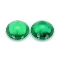 0.35 Ct.Tw.Total Carat Weight Cabochon Emerald Pair from Brazil Video