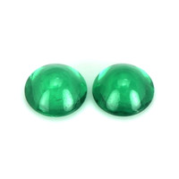 0.37 Ct.Tw.Total Carat Weight Emerald Pair from Brazil Video