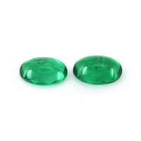0.72 Ct.Tw.Total Carat Weight Emerald Pair from Brazil Video