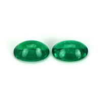 1.40 Ct.Tw.Total Carat Weight Emerald Pair from Brazil Video