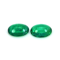 1.45 Ct.Tw.Total Carat Weight Emerald Pair from Brazil Video