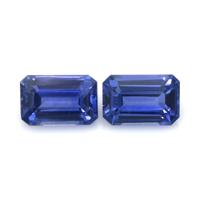 3.49&nbsp;Ct.Tw.Total Carat Weight Blue Sapphire Pair from Ceylon (Sri Lanka) Video