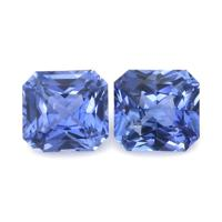 4.38&nbsp;Ct.Tw.Total Carat Weight Blue Sapphire Pair from Ceylon (Sri Lanka) Video