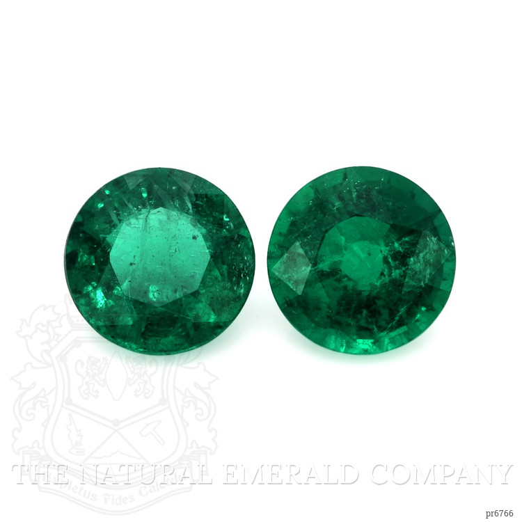 6.20 Ct.Tw. Emerald Pair from Zambia