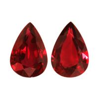 6.12 Ct.Tw.Total Carat Weight Ruby Pair from Mozambique Video