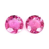 2.10&nbsp;Ct.Tw.Total Carat Weight Pink Sapphire Pair from Ceylon (Sri Lanka) Video