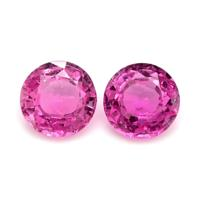2.78&nbsp;Ct.Tw.Total Carat Weight Pink Sapphire Pair from Ceylon (Sri Lanka) Video