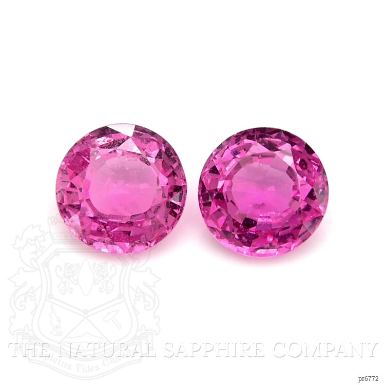 2.78 Ct.Tw. Pink Sapphire Pair from Ceylon (Sri Lanka)