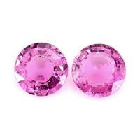 2.49&nbsp;Ct.Tw.Total Carat Weight Pink Sapphire Pair from Ceylon (Sri Lanka) Video