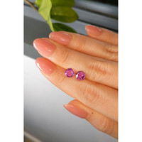 2.49&nbsp;Ct.Tw.Total Carat Weight Pink Sapphire Pair from Ceylon (Sri Lanka) Life Style