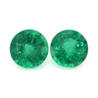 1.82 Ct.Tw.Total Carat Weight Emerald Pair from Zambia Video