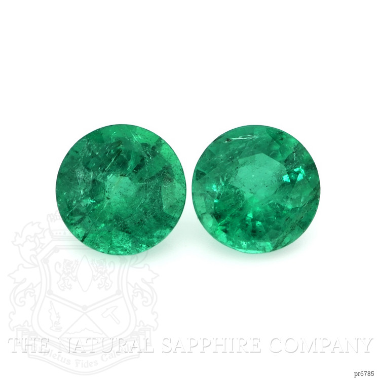 1.82 Ct.Tw. Emerald Pair from Zambia