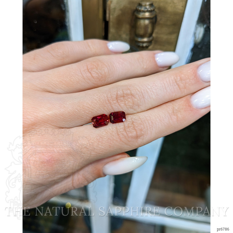2.82 Ct.Tw. Ruby Pair from Mozambique