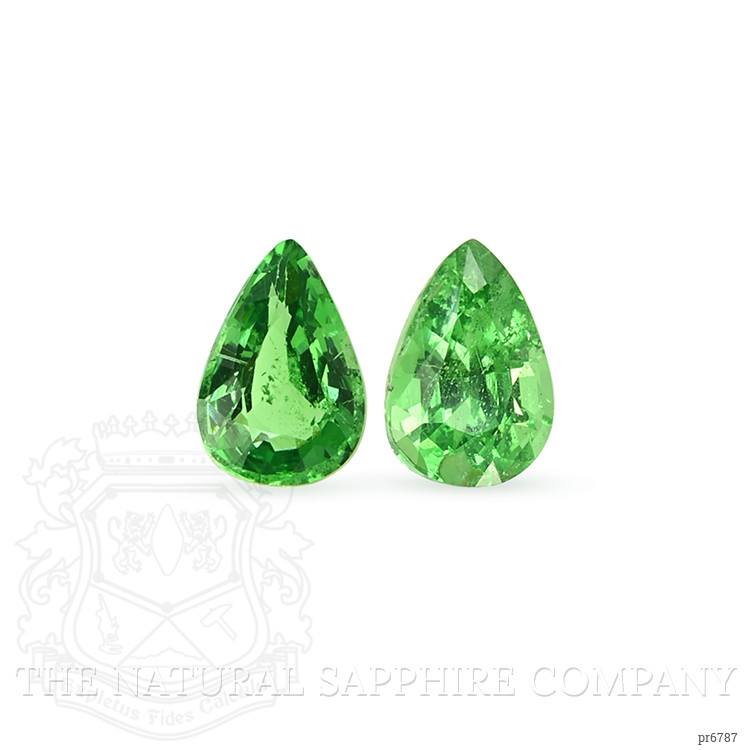 2.10 Ct.Tw. Tsavorite Garnet Pair from Madagascar