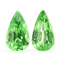 2.03 Ct.Tw.Total Carat Weight Tsavorite Garnet Pair from Madagascar Video