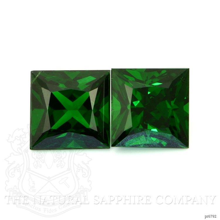 3.31 Ct.Tw. Tsavorite Garnet Pair from Tanzania