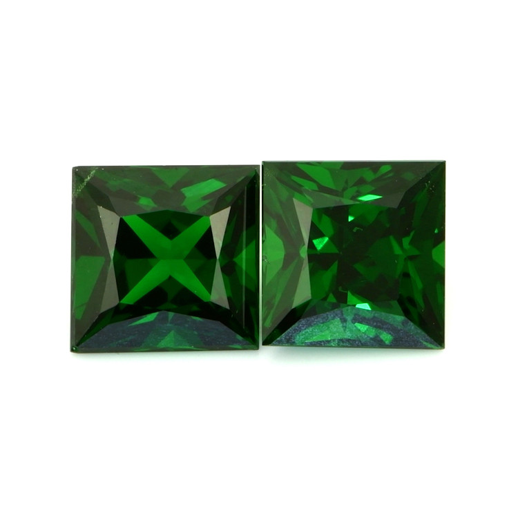 3.31 Ct.Tw. Tsavorite Garnet Pair from Tanzania