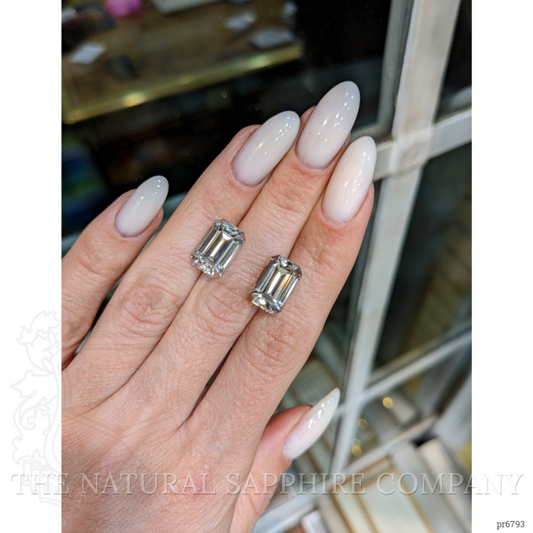 14.06 Ct.Tw. Zircon Pair from Ceylon (Sri Lanka)