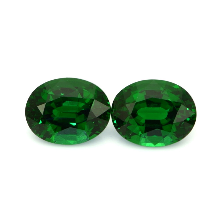 3.40 Ct.Tw. Tsavorite Garnet Pair from Tanzania