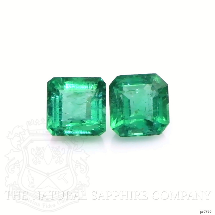 2.25 Ct.Tw. Emerald Pair from Zambia