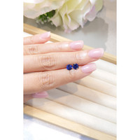 1.69&nbsp;Ct.Tw.Total Carat Weight Blue Sapphire Pair from Ceylon (Sri Lanka) Life Style