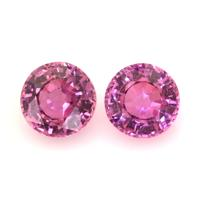 1.82&nbsp;Ct.Tw.Total Carat Weight Pink Sapphire Pair from Ceylon (Sri Lanka) Video