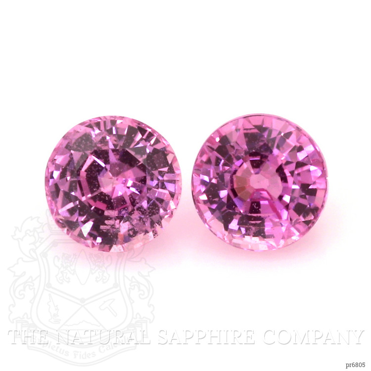 2.08 Ct.Tw. Pink Sapphire Pair from Ceylon (Sri Lanka)