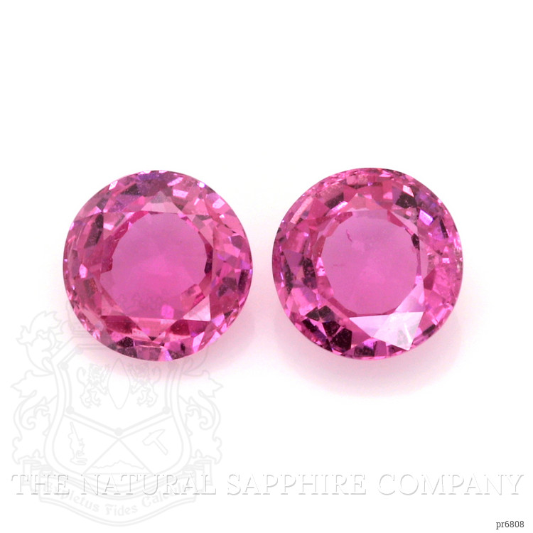 3.04 Ct.Tw. Pink Sapphire Pair from Ceylon (Sri Lanka)
