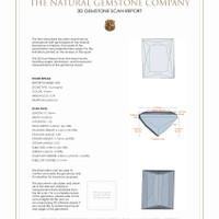 7.93&nbsp;Ct.Tw.Total Carat Weight Tourmaline Pair from Brazil 3 D Scan Report