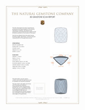10.02&nbsp;Ct.Tw.Total Carat Weight Tourmaline Pair from Brazil 3 D Scan Report