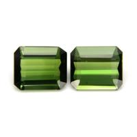 8.27 Ct.Tw.Total Carat Weight Tourmaline Pair from Brazil Video