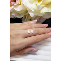 0.82 Ct.Tw.Total Carat Weight Cabochon Crystal/Jelly Opal Pair from Australia Life Style