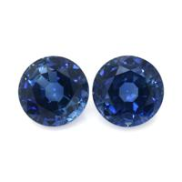 4.53&nbsp;Ct.Tw.Total Carat Weight Blue Sapphire Pair from Ceylon (Sri Lanka) Video