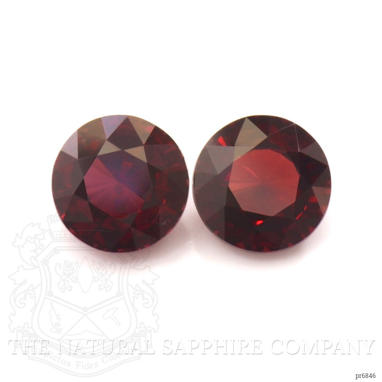 4.53 Ct.Tw. Garnet Pair from Ceylon (Sri Lanka)