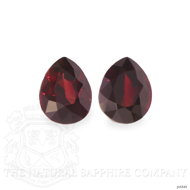 4.24 Ct.Tw. Garnet Pair from Ceylon (Sri Lanka)