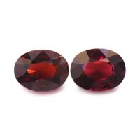 4.52&nbsp;Ct.Tw.Total Carat Weight Garnet Pair from Ceylon (Sri Lanka) Video