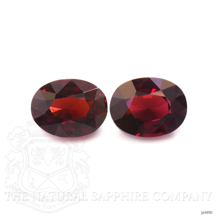4.52 Ct.Tw. Garnet Pair from Ceylon (Sri Lanka)