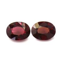 4.53&nbsp;Ct.Tw.Total Carat Weight Garnet Pair from Ceylon (Sri Lanka) Video