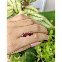 4.53&nbsp;Ct.Tw.Total Carat Weight Garnet Pair from Ceylon (Sri Lanka) Life Style