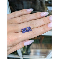 5.60&nbsp;Ct.Tw.Total Carat Weight Blue Sapphire Pair from Ceylon (Sri Lanka) Life Style