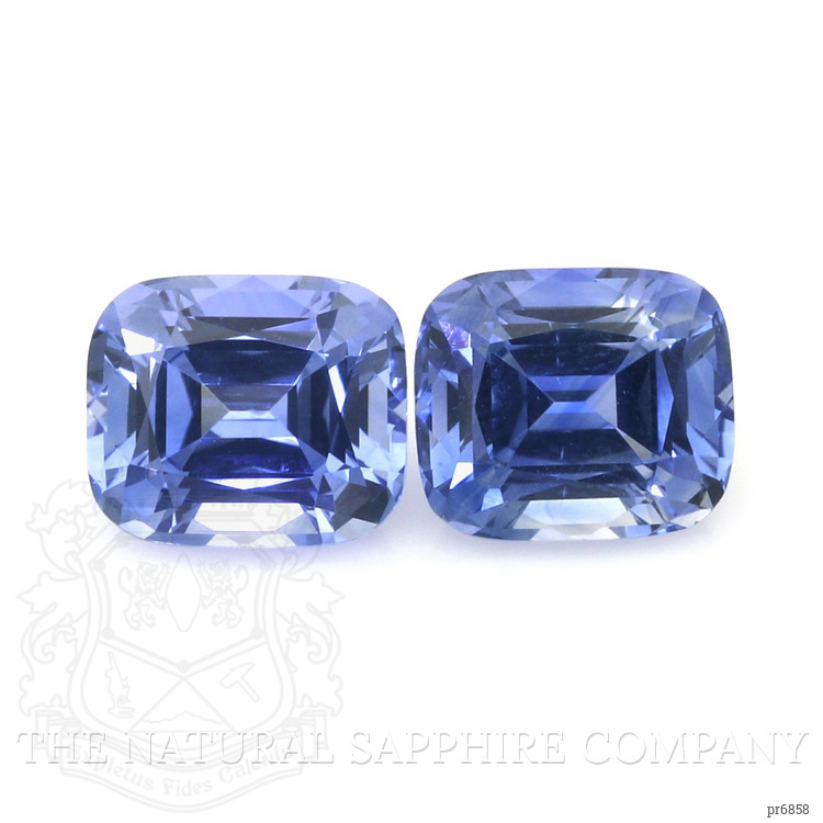 5.57 Ct.Tw. Blue Sapphire Pair from Ceylon (Sri Lanka)