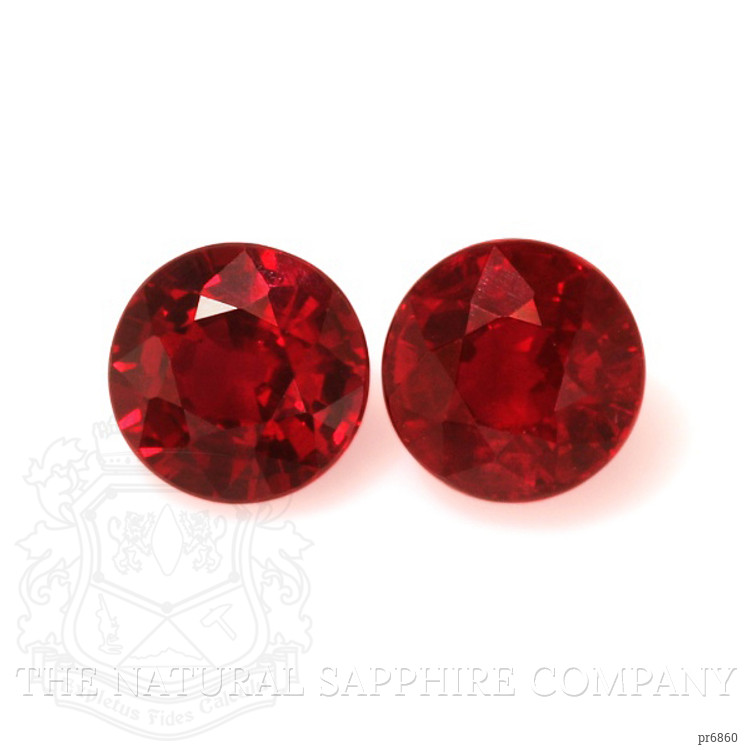 2.57 Ct.Tw. Ruby Pair from Mozambique