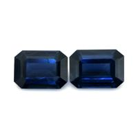 3.07&nbsp;Ct.Tw.Total Carat Weight Blue Sapphire Pair from Madagascar Video