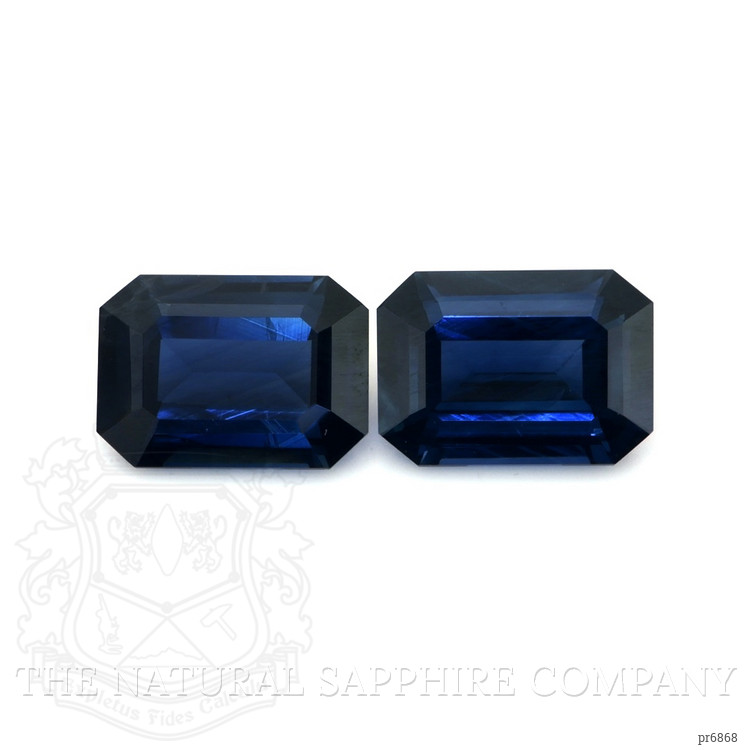 3.07 Ct.Tw. Blue Sapphire Pair from Madagascar