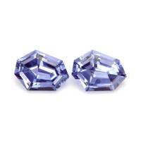 1.53&nbsp;Ct.Tw.Total Carat Weight Blue Sapphire Pair from Ceylon (Sri Lanka) Video