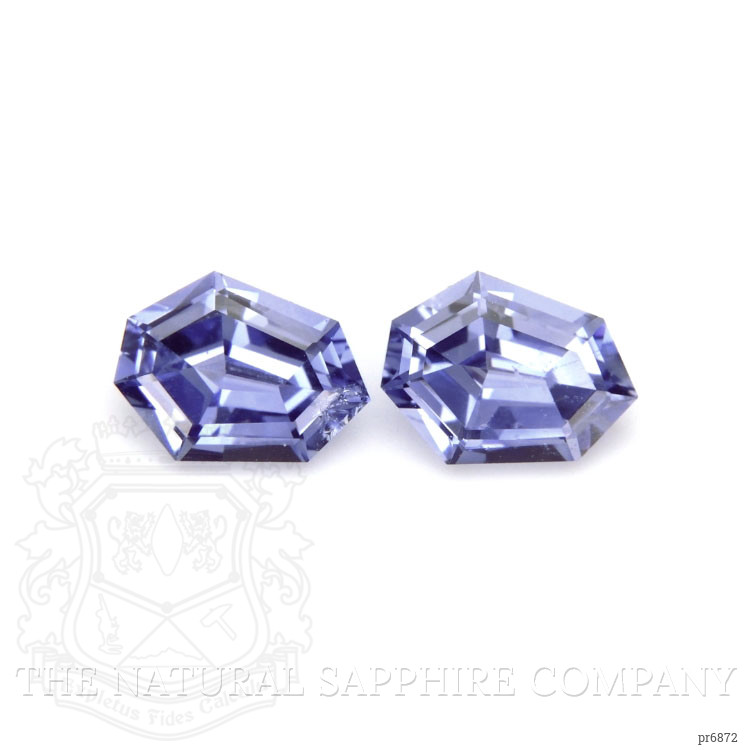 1.53 Ct.Tw. Blue Sapphire Pair from Ceylon (Sri Lanka)