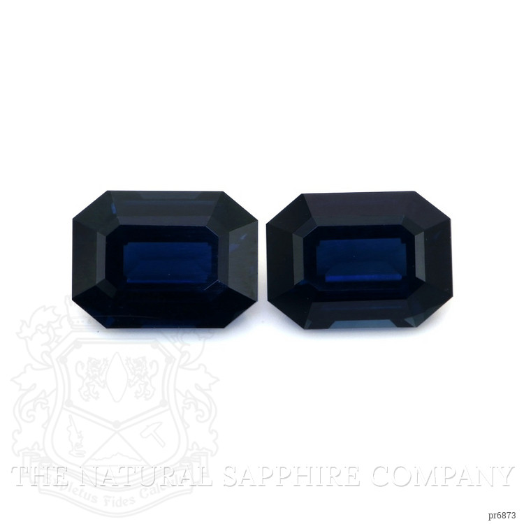 2.69 Ct.Tw. Blue Sapphire Pair from Ceylon (Sri Lanka)
