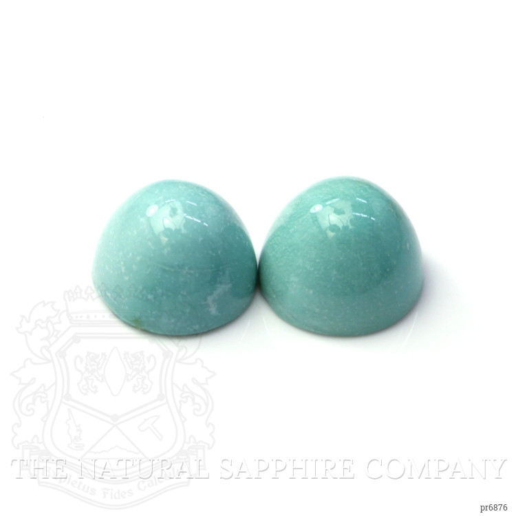 10.23 Ct.Tw. Cabochon Turquoise Pair from United States